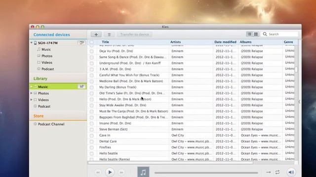 Tutorial: Sync Galaxy S3 Phone to Mac Computer смотреть онлайн