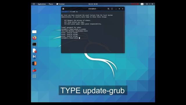 Windows not showing in Grub/Boot menu with Kali linux how to fix? смотреть онлайн