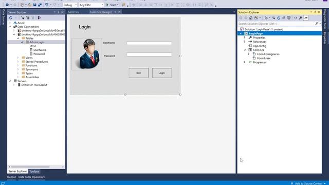 Create Login Window in C# step by step смотреть онлайн