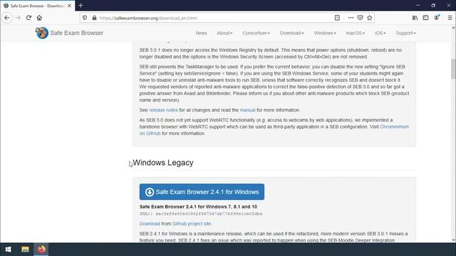 Pasos a seguir para descargar e instalar Safe Exam Browser. смотреть онлайн
