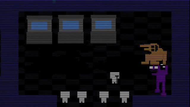 FNAF 3 purple guy's death mini game смотреть онлайн