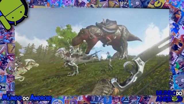 SAIUU!! ARK SURVIVAL EVOLVED MOBILE PARA ANDROID !! FINALMENTE DOWNLOAD APK смотреть онлайн