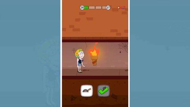 SAVE THE GIRL - Walkthrough Gameplay Part 2 - NEW VERSION (Android) смотреть онлайн