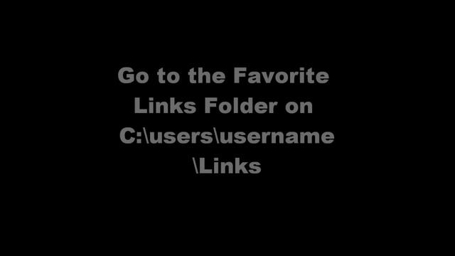 How To Create Favorite Links on Windows Vista - PhotoThot.Net смотреть онлайн