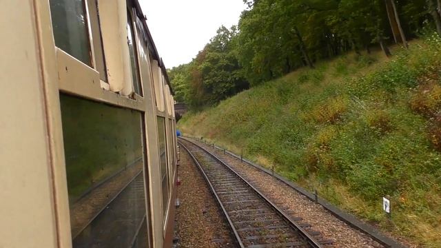 Front Window Steam - Mayflower and Britannia through Sharpthorn Tunnel | Bluebell Railway - 13.10.1 смотреть онлайн