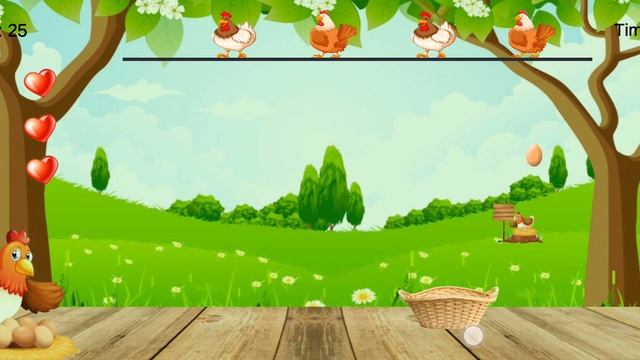 "Catch the Eggs" | Surprise Egg Catching interesting Game смотреть онлайн