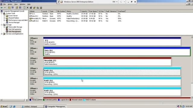 23. How to use Raid Controller(Raid0, Raid1, Raid5) | Raid Controller on Window Server 2003 смотреть онлайн
