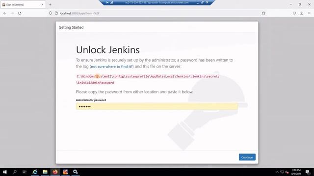 How to install Jenkins || Windows with .msi installer || AWS смотреть онлайн