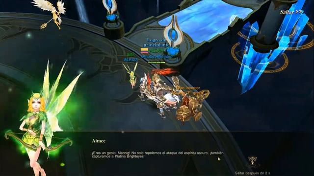 Dragon Storm Fantasy: Gameplay en español, Arquera nivel 185, poder 163 M. смотреть онлайн