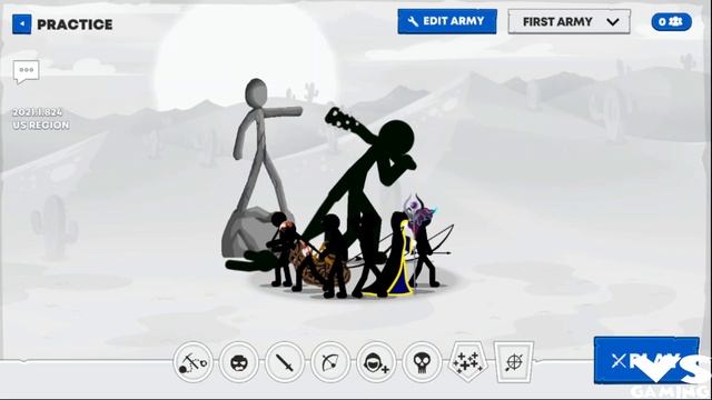 Stickman World War VS Stick War Legacy 3 - BEST STICKMAN GAMES 2021 - Android & IOS смотреть онлайн