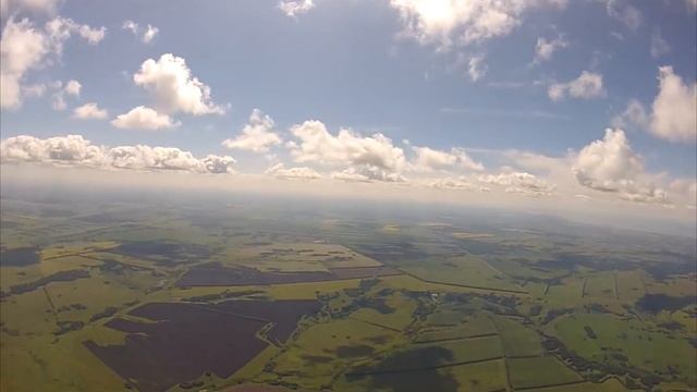 Первый в России маршрут на однослойном параплане Филин(25км) смотреть онлайн