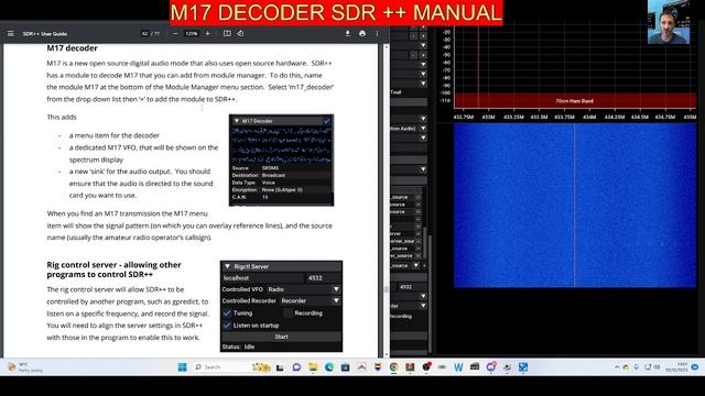 LEARNING - M17 DIGITAL VOICE - DECODE USING SDR ++ & RTL-SDR Dongle смотреть онлайн