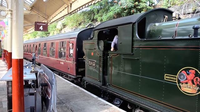 Ex GWR 5643 at Bury смотреть онлайн