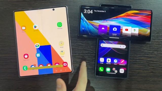 Incoming Call Lg Wing & Fold Z Fold 3 / Android 13 смотреть онлайн
