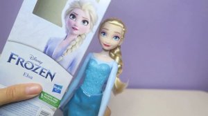 Кукла Disney «Frozen» Эльза от компании Hasbro | Кукла Эльза из мультфильма «Холодно сердце»