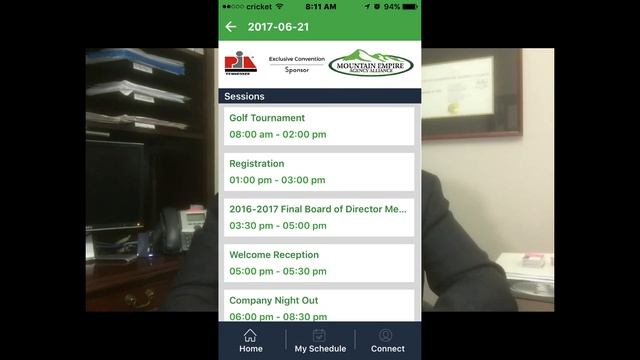 Set-up and Tour of the PIA Convention Mobile App смотреть онлайн