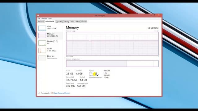 Taska Manager- Info CPU, Memory , HDD, WiFI- Informations WATCH смотреть онлайн