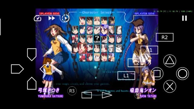 all characters in Melty Blood: Actress Again with save data in description смотреть онлайн