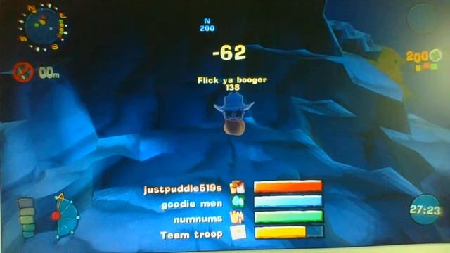 worms 4 mayhem XBOX360 смотреть онлайн