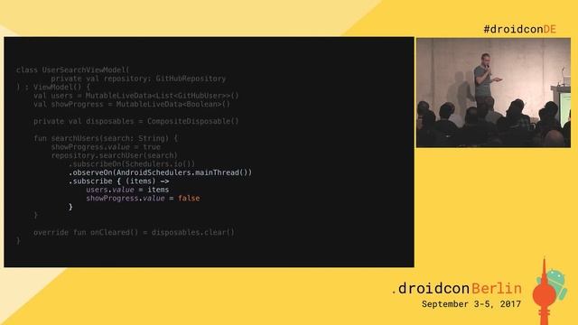 #droidconDE 2017: Hendrik Kokocinski - Exploring app design with architecture components and Kotlin смотреть онлайн
