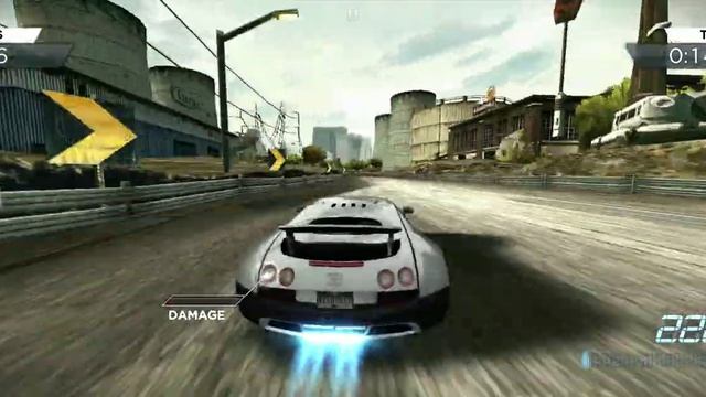 NFS Most Wanted (Android) BUGATTI GAMEPLAY смотреть онлайн