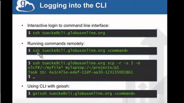 Using Globus Online: Highlights from live webcast смотреть онлайн