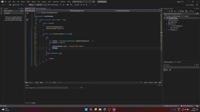 How to Create Dark Mode in Windows Form Application смотреть онлайн