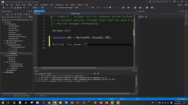 Add Command Routing to the Windows Forms Control - C++/CLI version смотреть онлайн