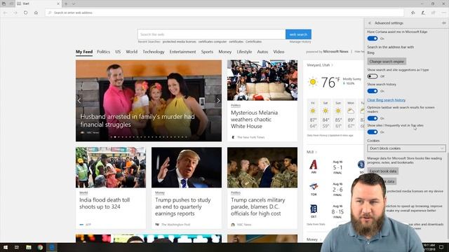 How to Change Your Privacy and Security Settings in Microsoft Edge смотреть онлайн