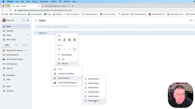 How to move tasks from one area to another inside of TickTick | Episode 11 смотреть онлайн