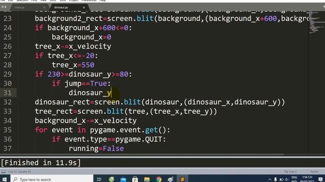 Lập trình Python Game khủng long - Pygame | Nga it смотреть онлайн