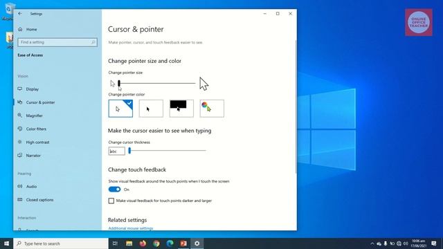 How to Change the Size of Your Mouse Pointer in Windows | Windows Tutorials смотреть онлайн