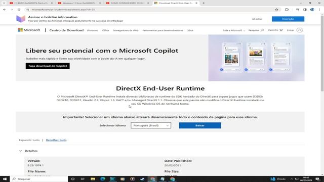 Solução para Erro C000007B Core Isolation feature is not supported смотреть онлайн