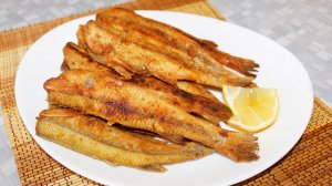 Корюшка жареная на сковороде