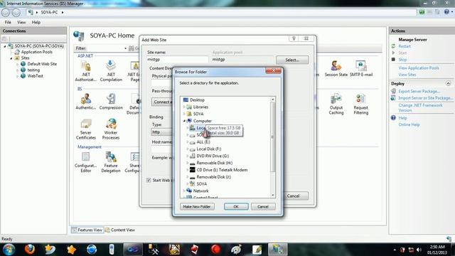 Part 7 - Publish ASP .NET C# Web Application Using Visual Studio 2010 смотреть онлайн