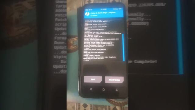 Customrom Lineage-os 19.1 Android 12 Samsung A20