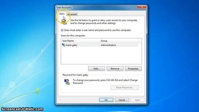 Bypass the Log in screen at start up on Windows 7 смотреть онлайн