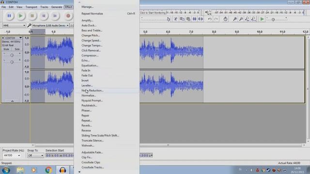 Tutorial (2) Audacity - Menghilangkan Noise смотреть онлайн