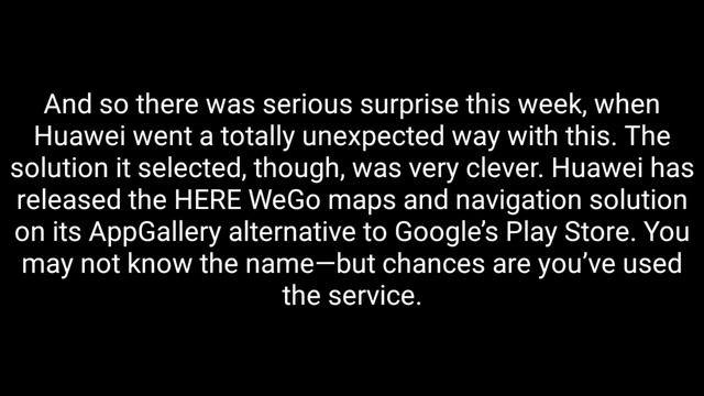 Huawei Surprises Millions Of Users With Stunning Google Alternative смотреть онлайн
