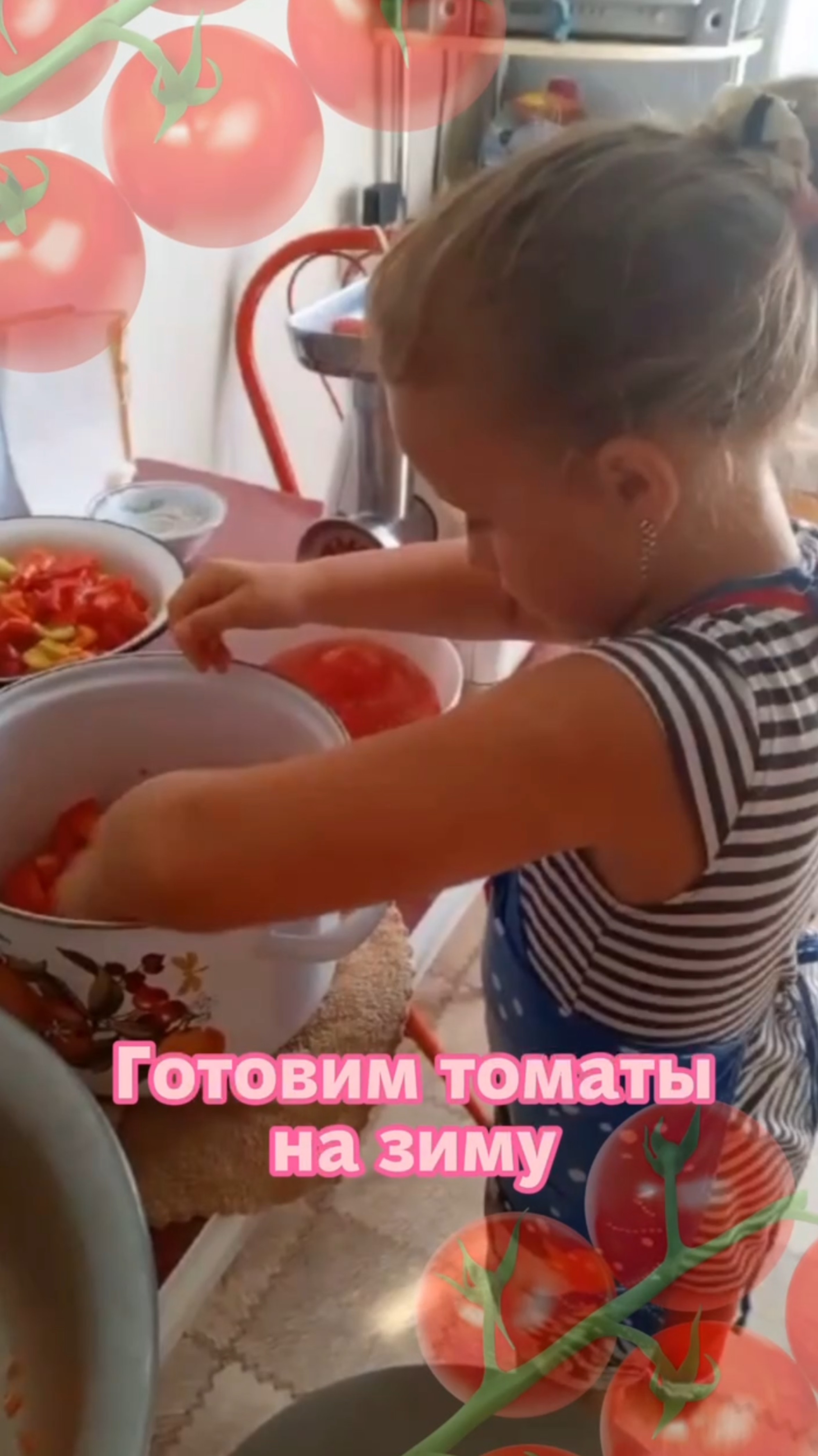 Готовим томаты на зиму смотреть онлайн