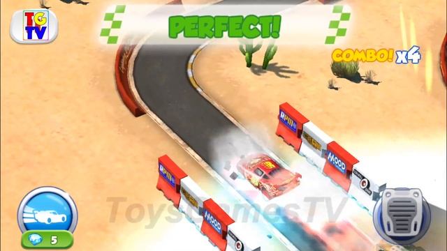 Disney Pixar Cars Lightning McQueen Chick Hicks | Cars Fas as Lightning смотреть онлайн