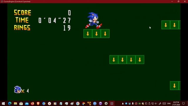 Test Sonic Engine For Construct 2 смотреть онлайн