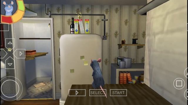 Ratatouille SONY PSP game on Android gameplay walkthrough part #1 смотреть онлайн