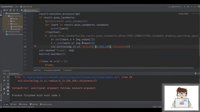 AI - Computer Vision - MediaPipe - Human pose estimation - 2 - lesson 13 - || الرؤية الحاسوبية смотреть онлайн
