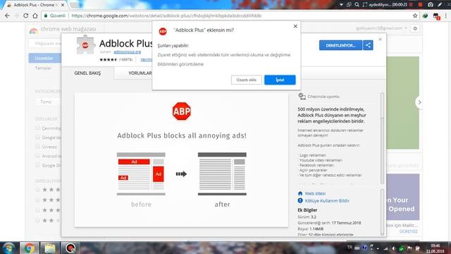 GOOGLEDEN GELEN REKLAMALAR NASIL ENGELLENİR 2018 SORUNSUZ ! смотреть онлайн