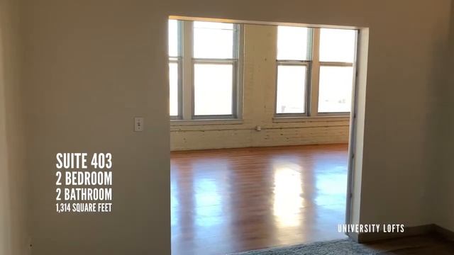 University Lofts - Suite #403 - Video Tour смотреть онлайн