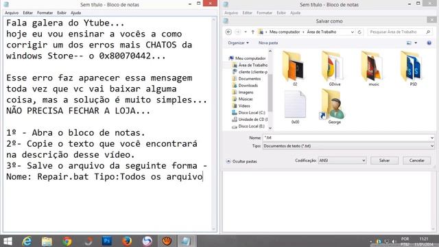 Como corrigir o erro 0x80070422 e 0x80070442 na Windows Store смотреть онлайн