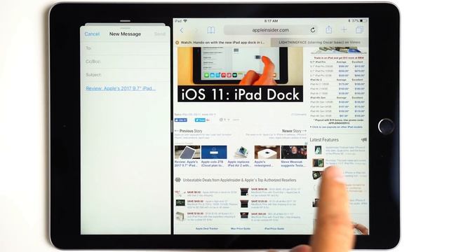 Inside iOS 11: How to use Split-View on an iPad! смотреть онлайн