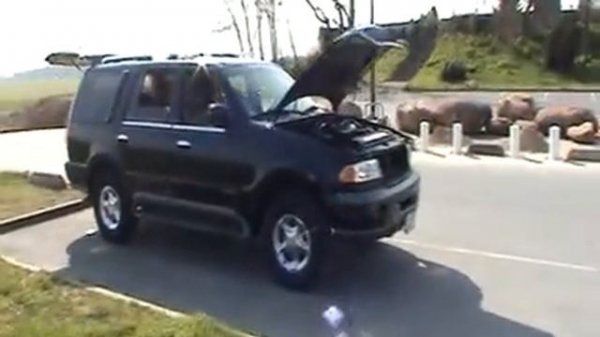 Lincoln navigator 1999 Noir #1077-226