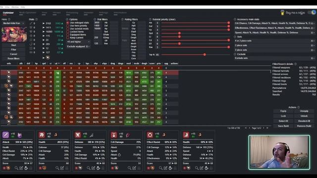 Epic seven - Guía uso optimizador de equipo Fribbels. смотреть онлайн